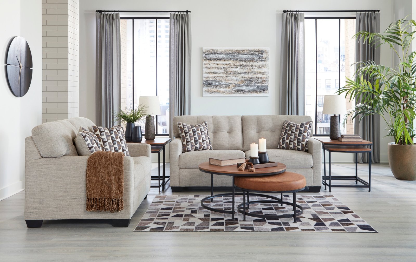 Mahoney Sofa & Loveseat.