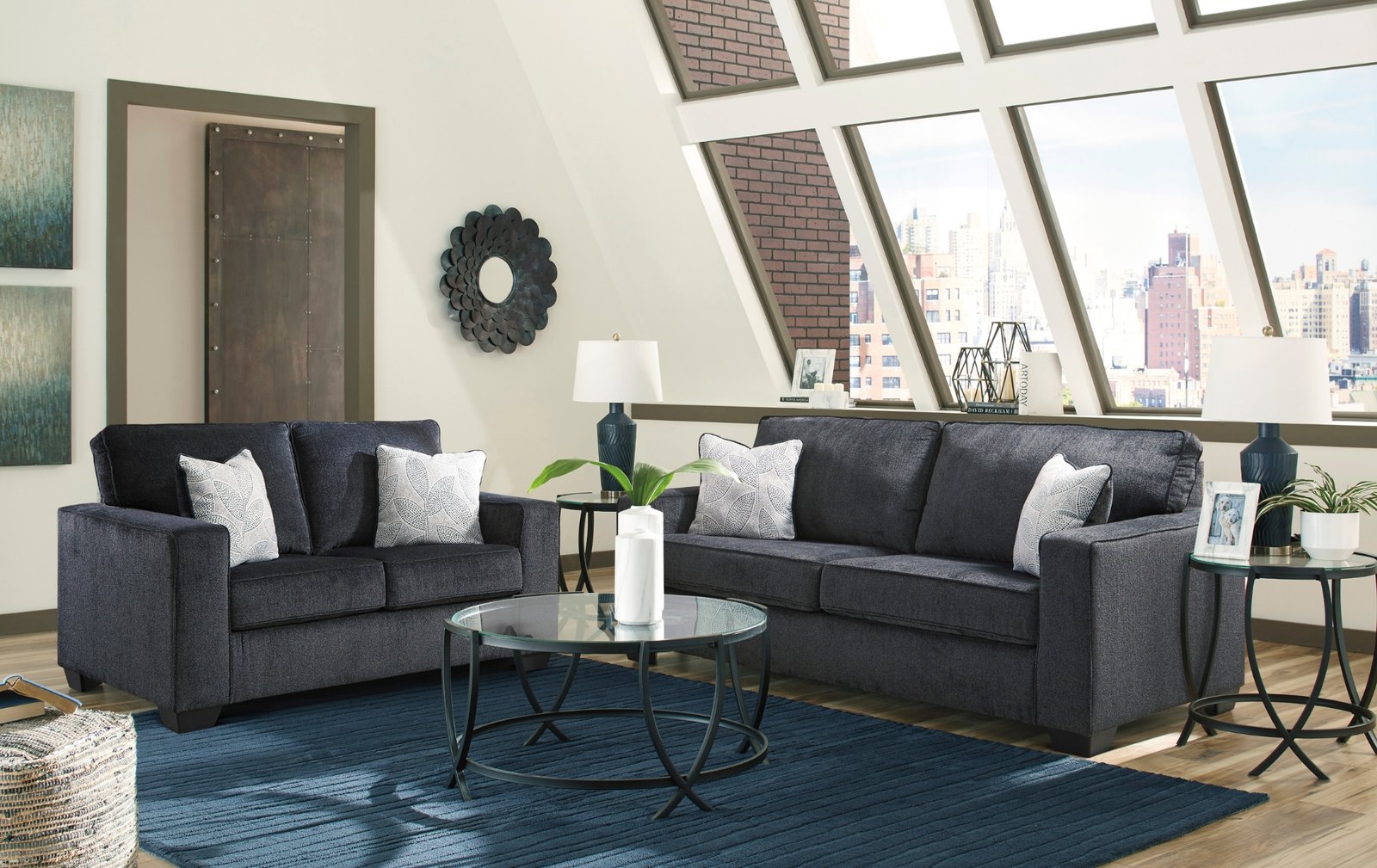 Altari Sofa and Loveseat.