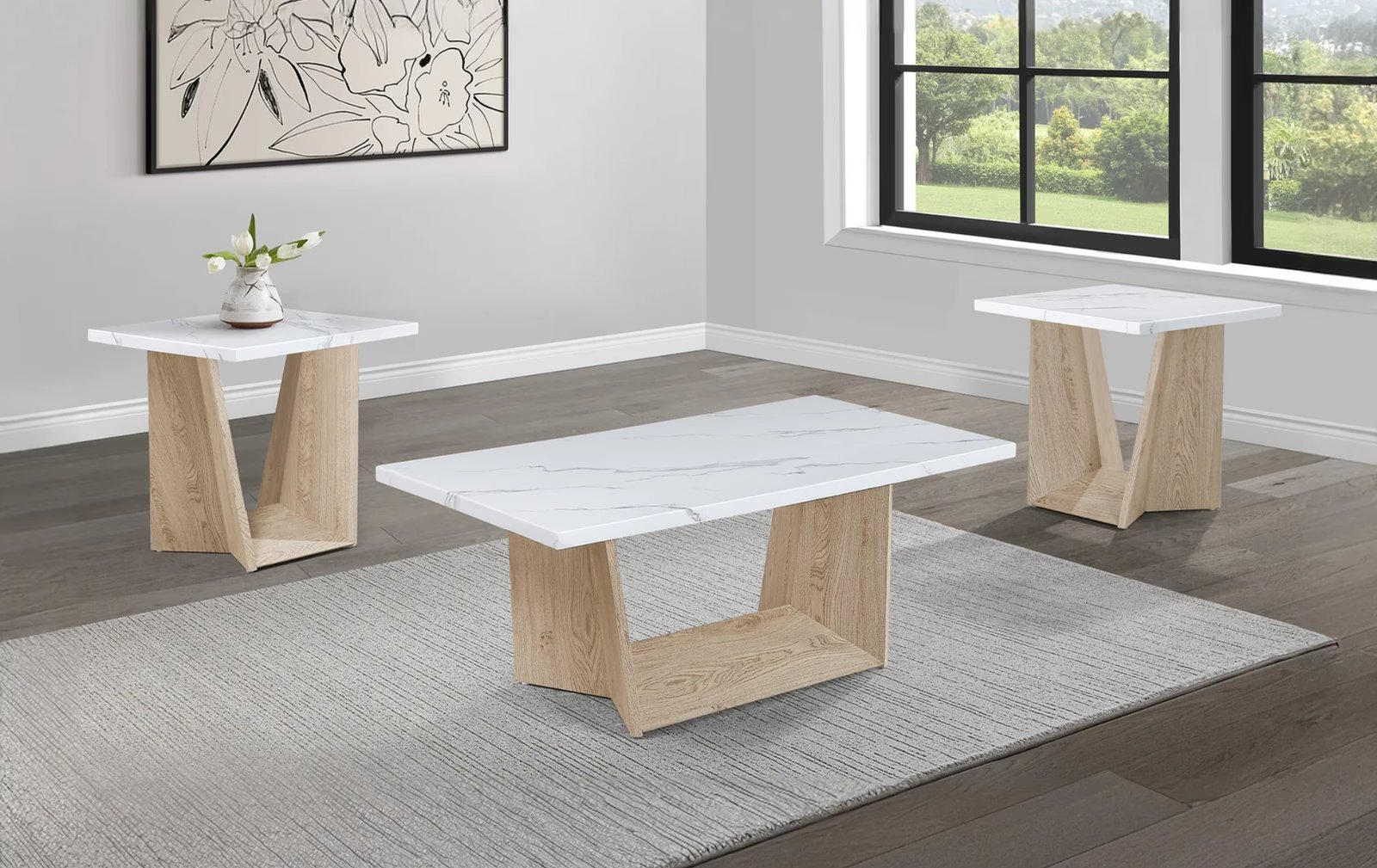 Adea Coffee Table Set (3pc)