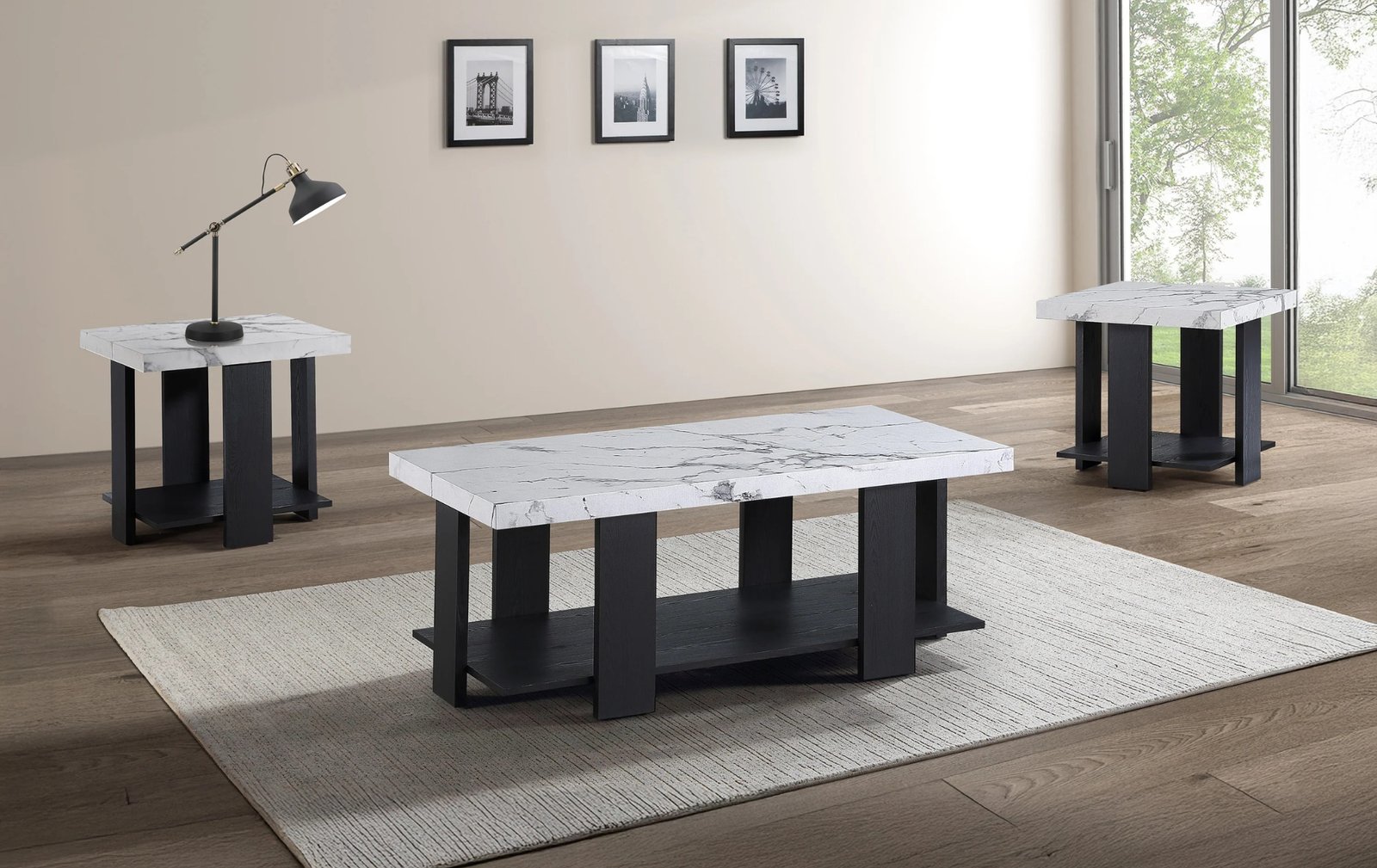Borris Coffee Table Set (3pc)