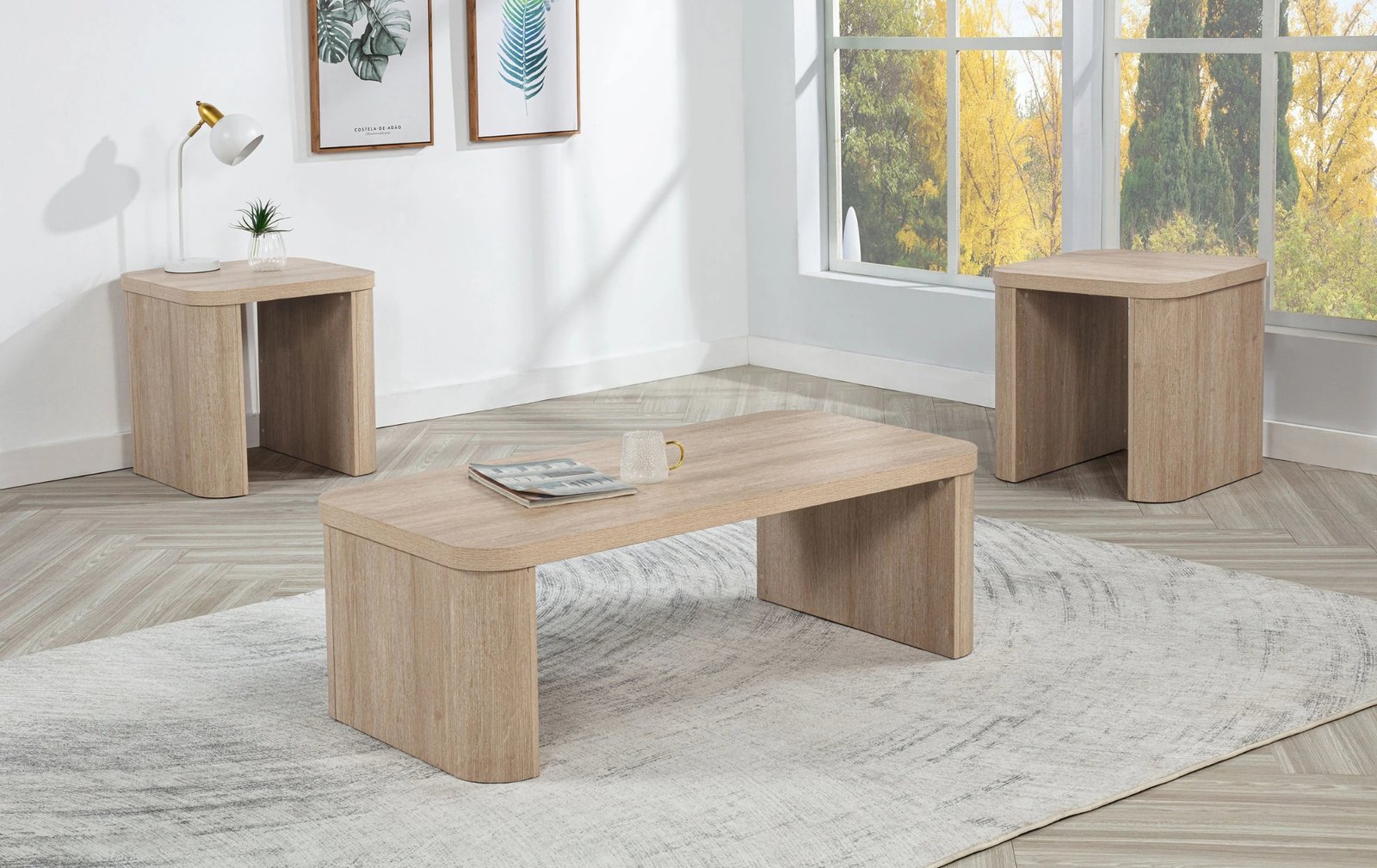 Ashton Coffee Table Set (3pc)