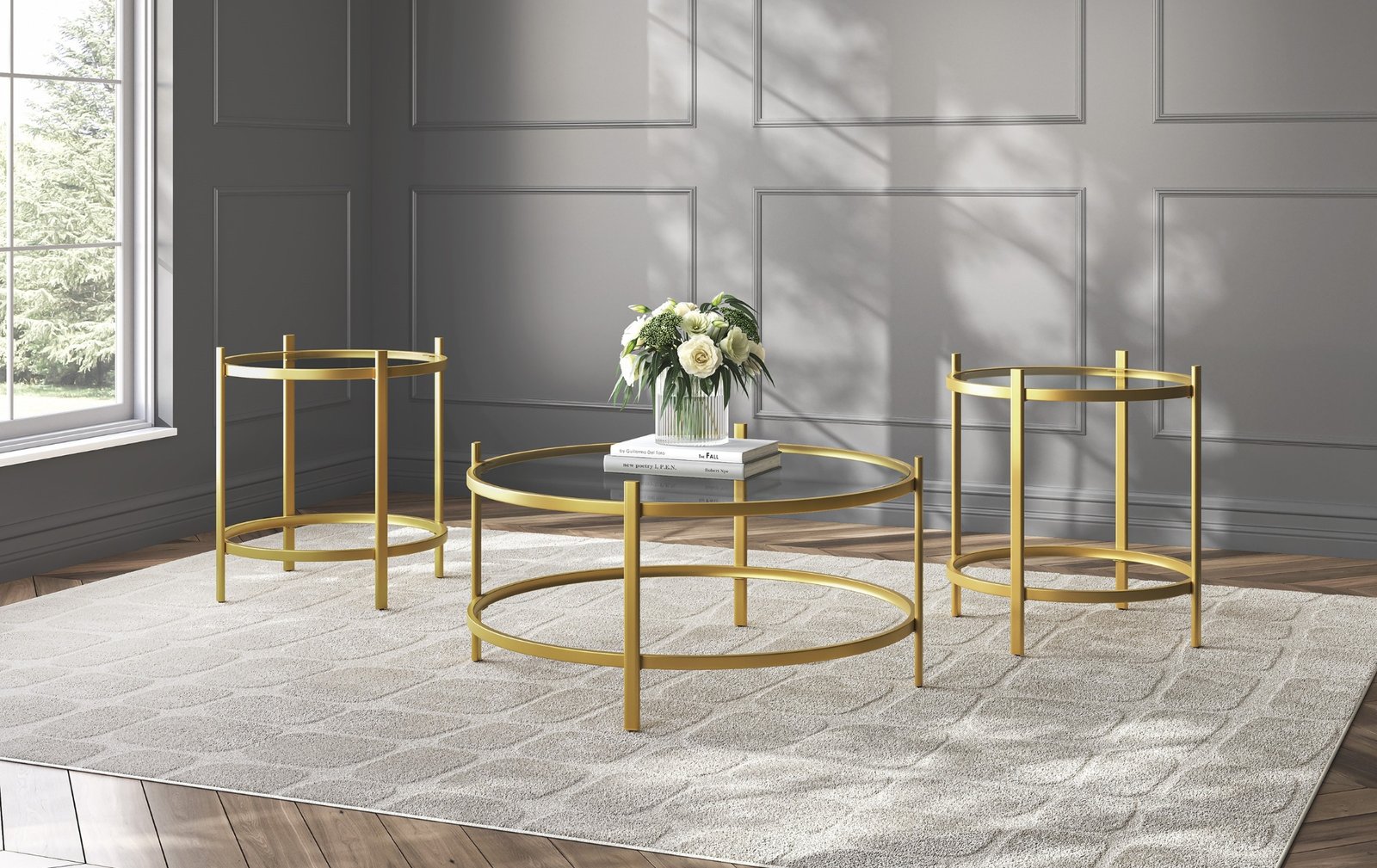 Pearlox Occasional Table Set (3pc)