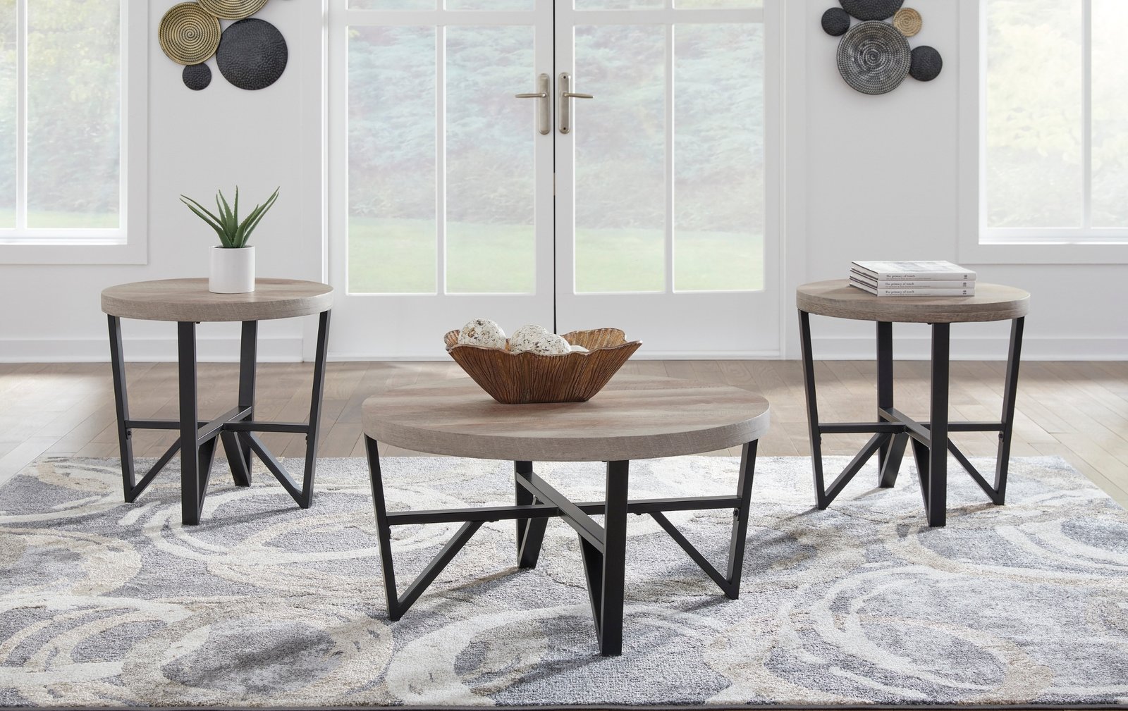 Deanlee Occasional Table Set (3pc)
