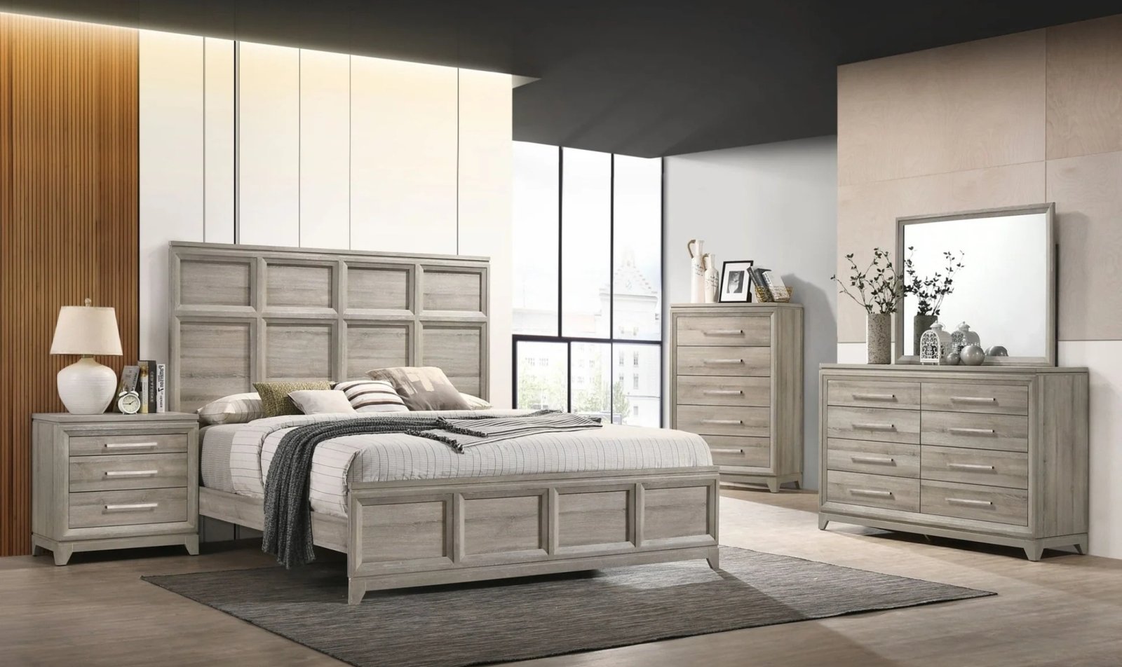 Alexander Panel Queen Bedroom Set