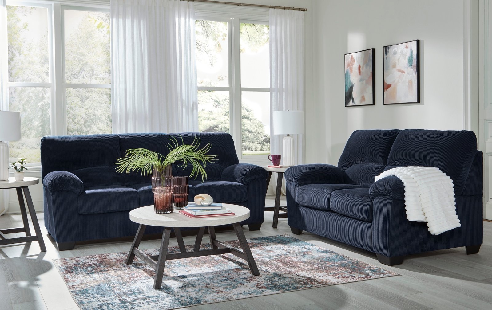 SimpleJoy Sofa and Loveseat