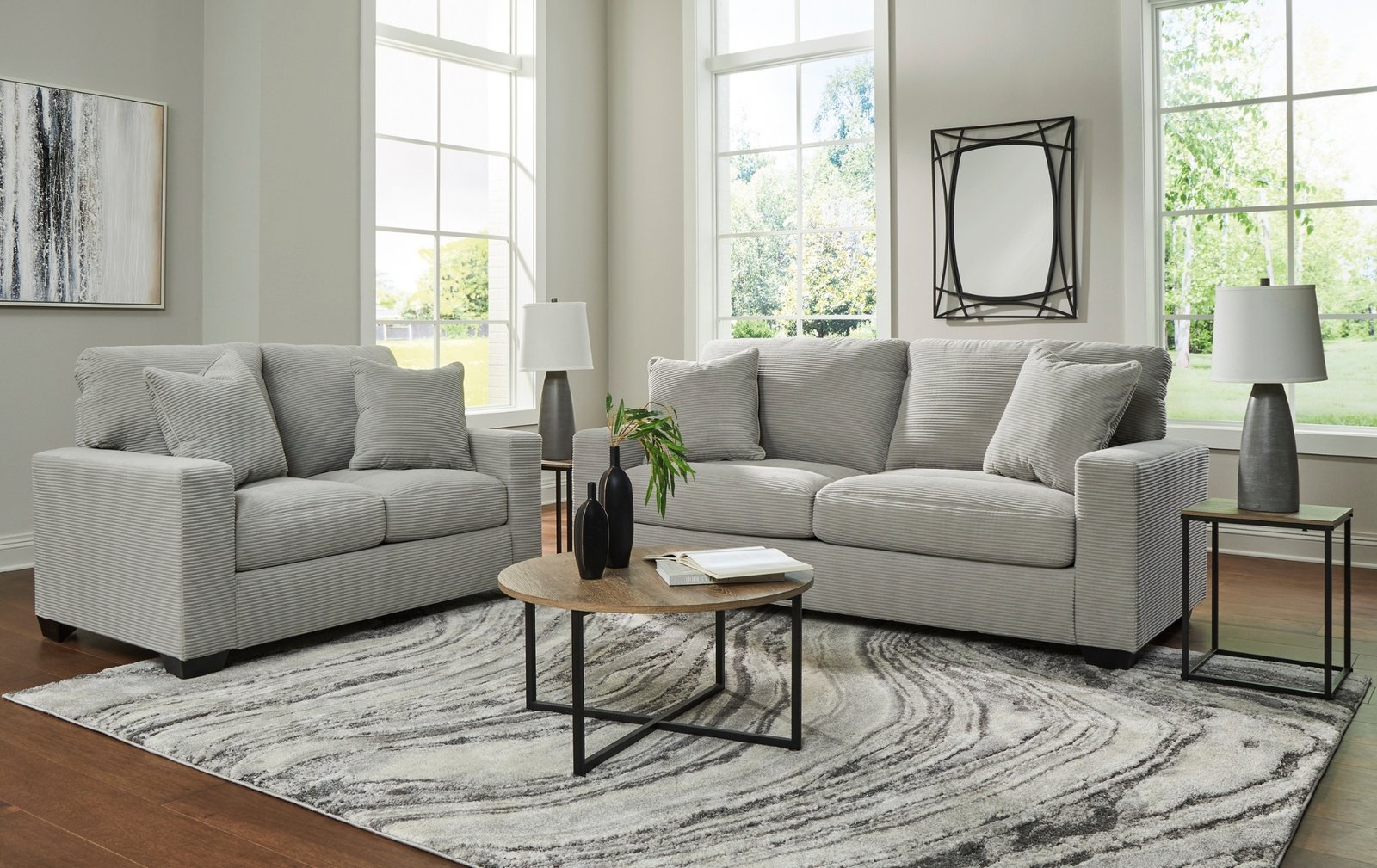 Greenbriar Sofa and Loveseat