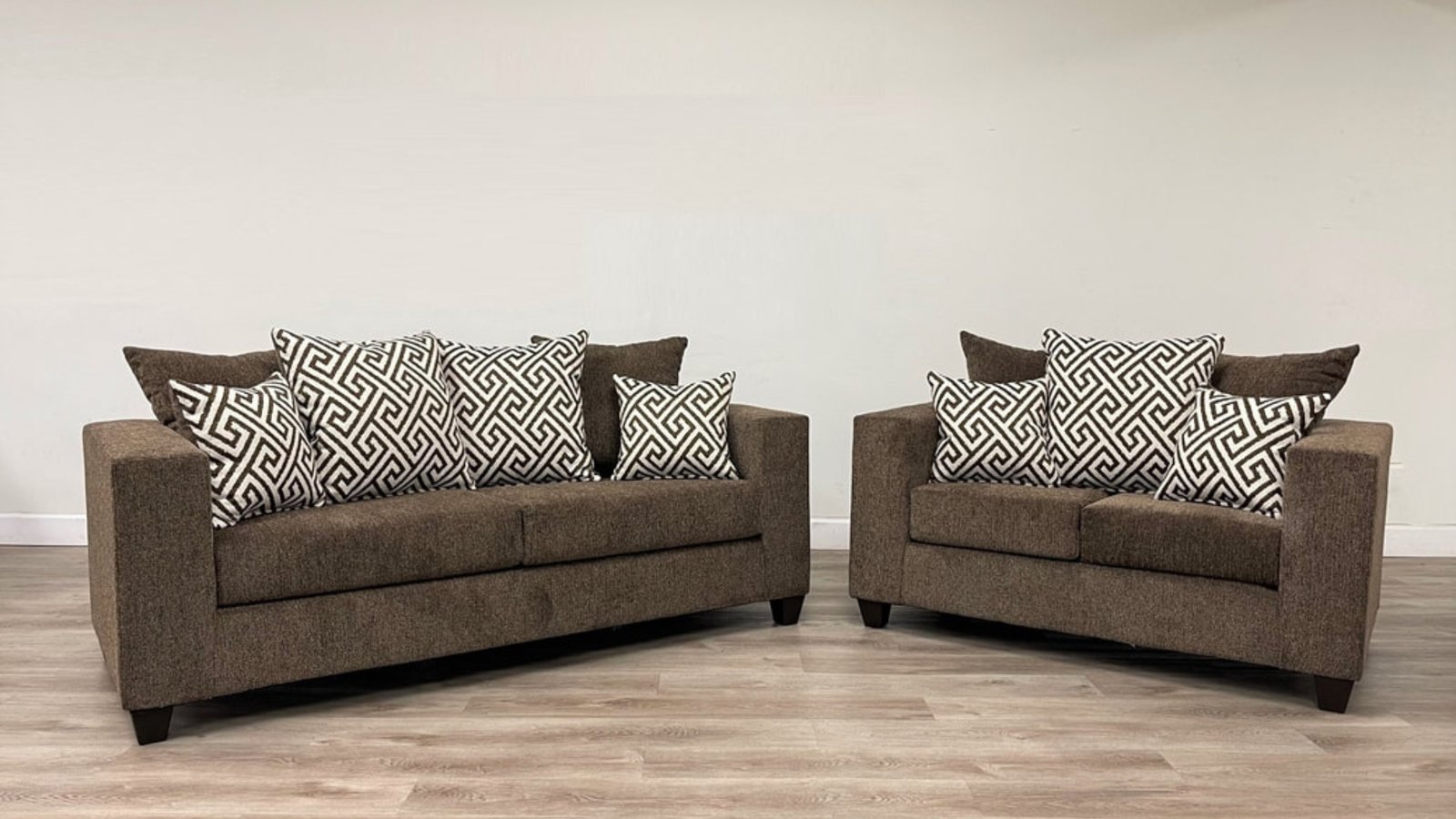 Mocha Sofa & Loveseat