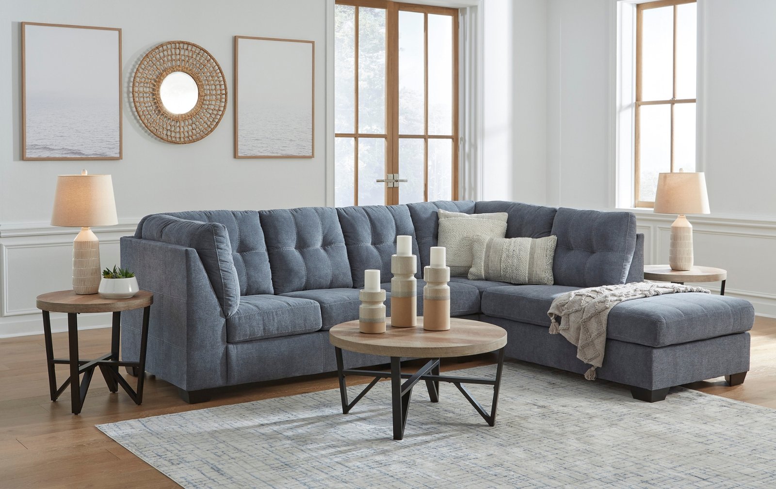 Marleton 2-Piece Sectional with Chaise