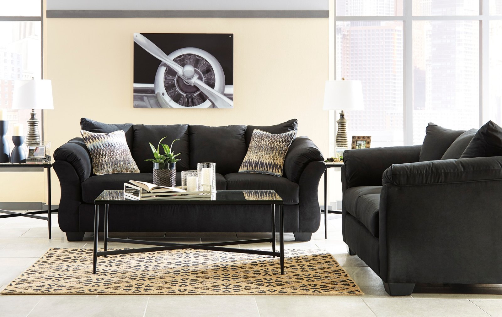 Darcy Sofa and Loveseat