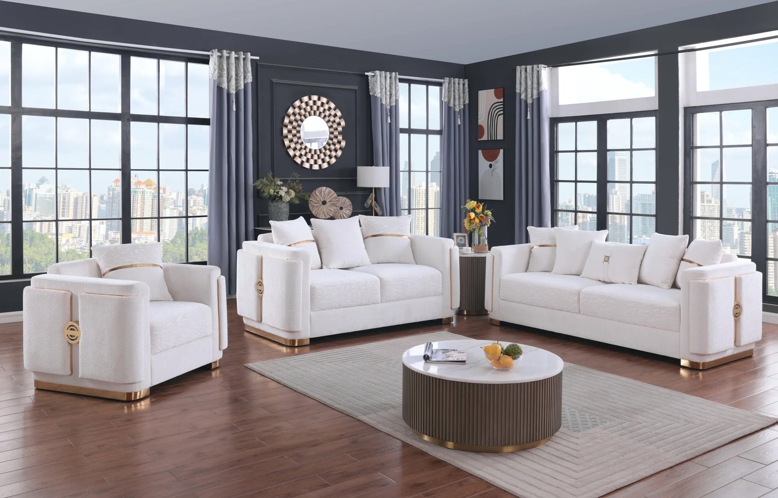 Capri Sofa and Loveseat