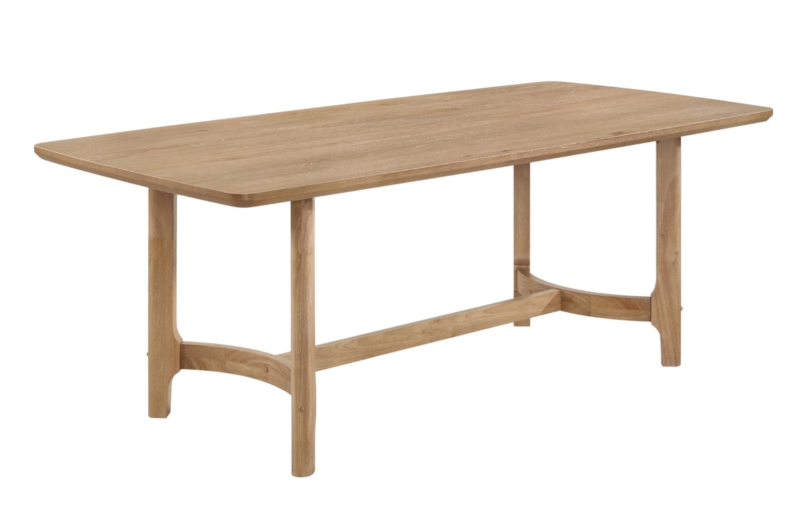 Arden Natural Wood Rectangular Dining Table