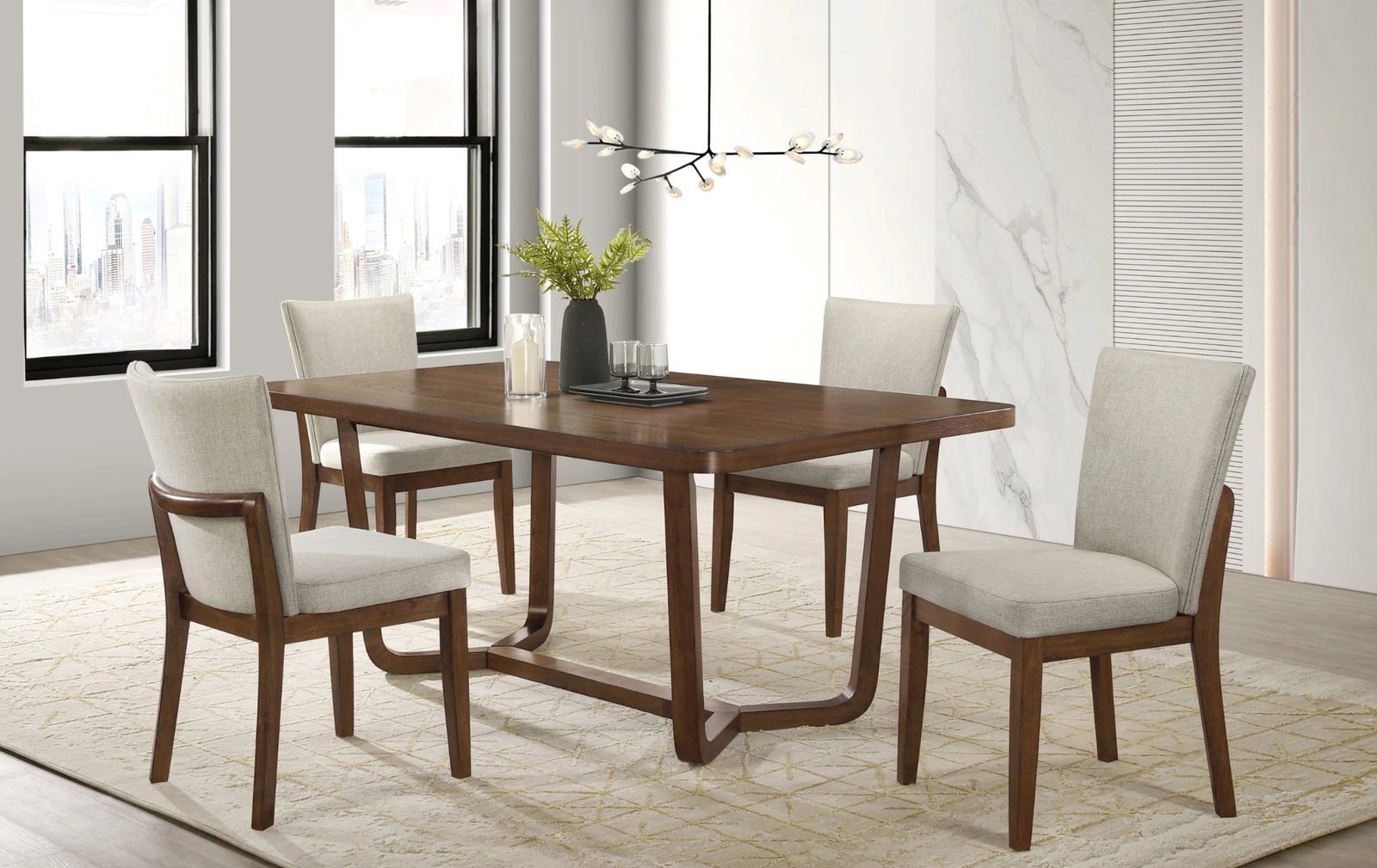 Salerno 5-Piece Dining Set