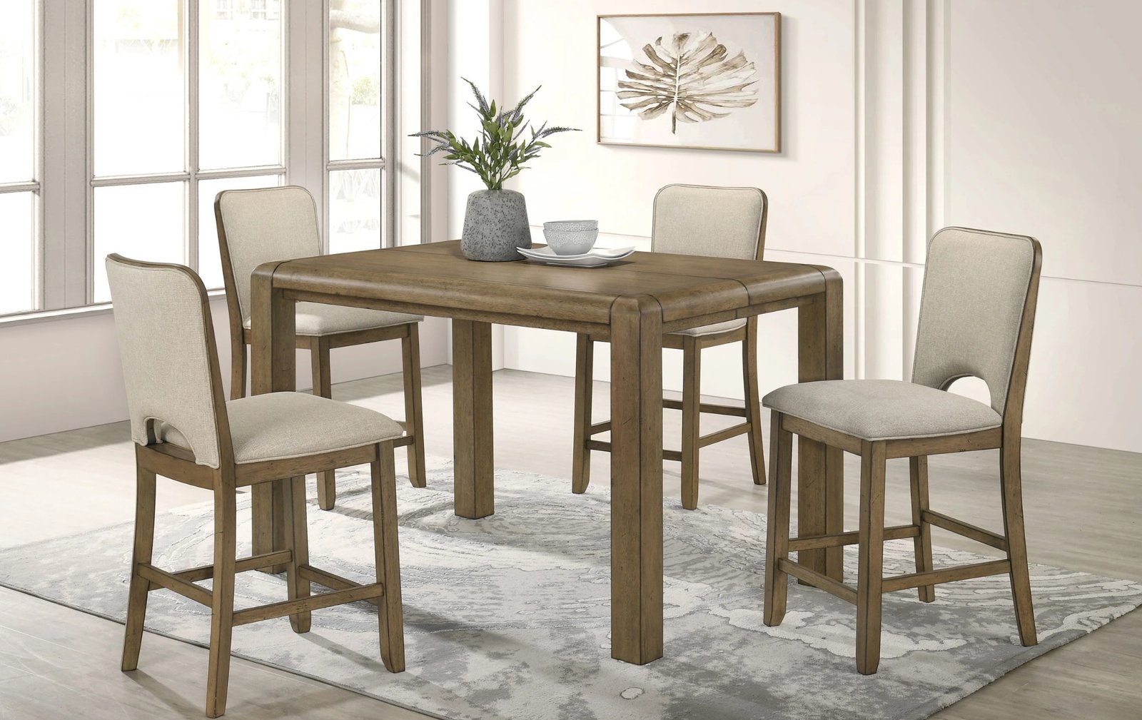 Cockrell 5-Piece Counter Height Dining Set