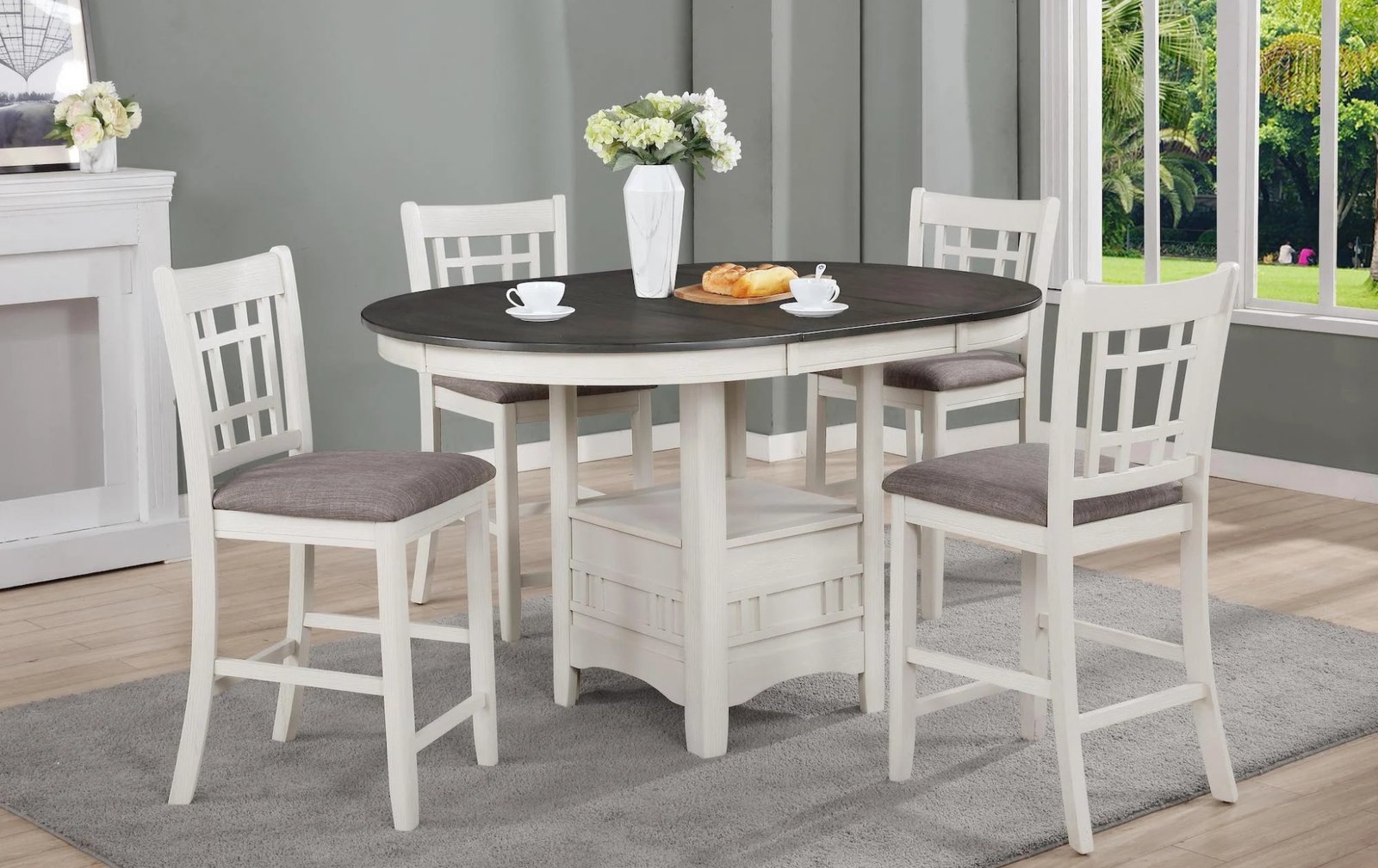 Hartwell 5-Piece Counter Height Dining Set