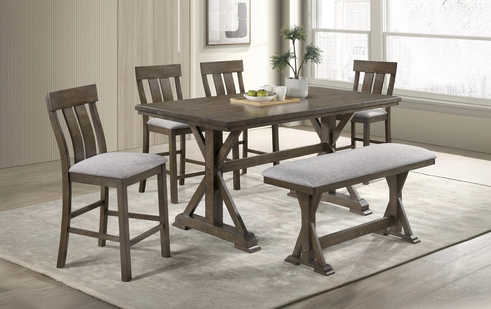 Lloyd 5-Piece Counter Height Dining Set