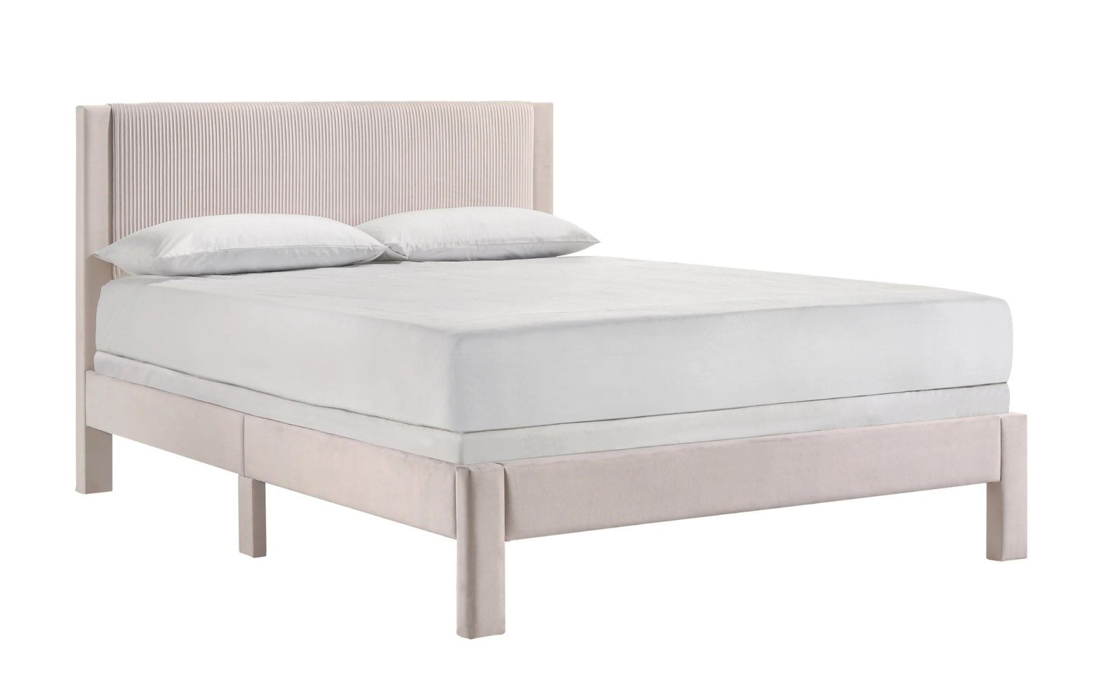 Lucia Queen Upholstered Platform Bed