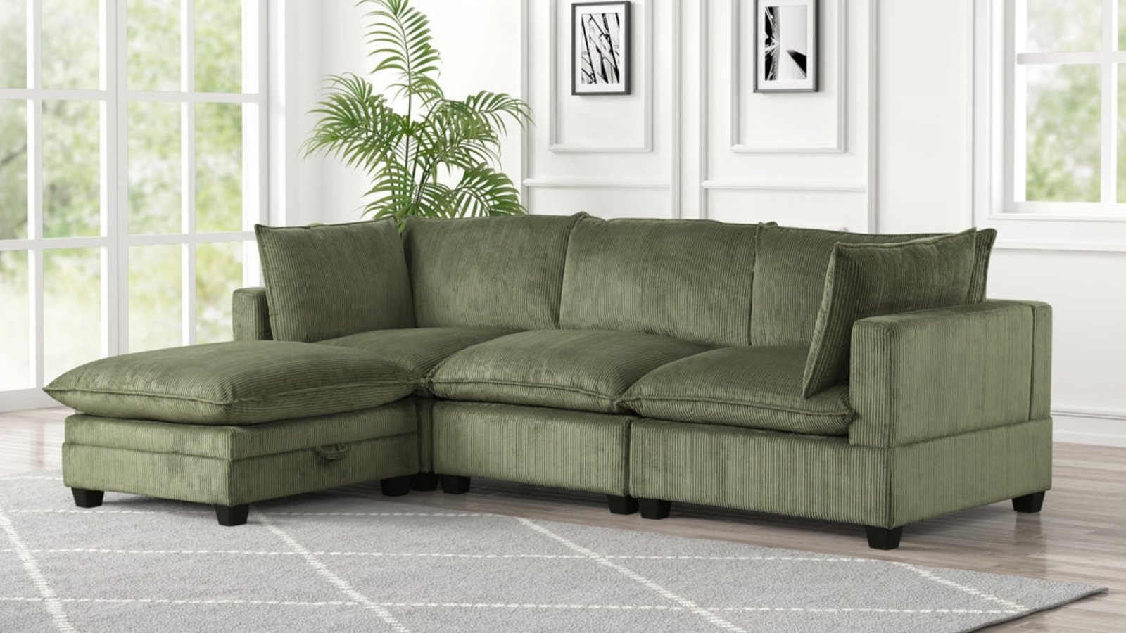 CLOUD-COURDOROY-GREEN CLOUD-COURDOROY-GREEN