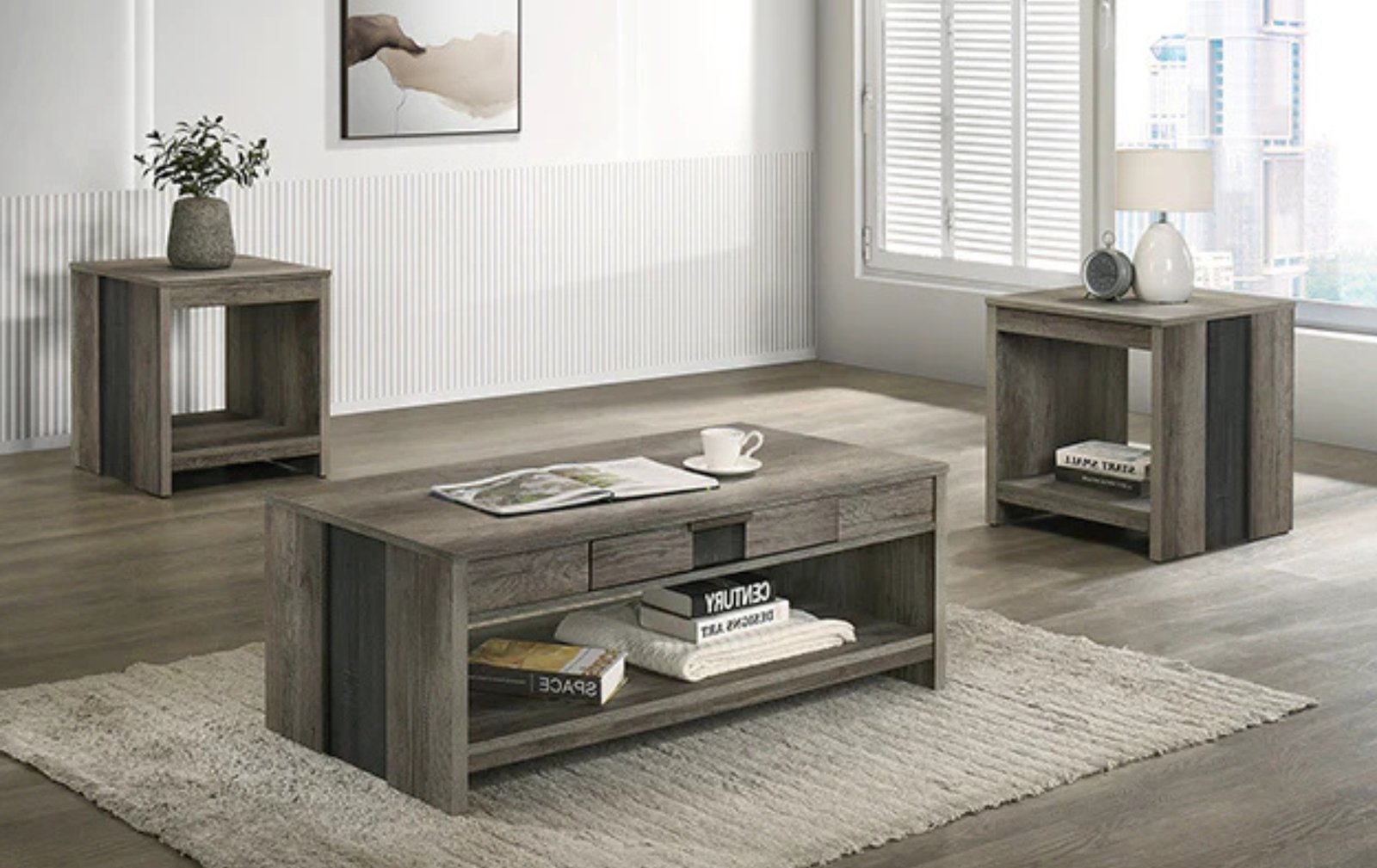 Rangley Coffee Table Set (3pc)