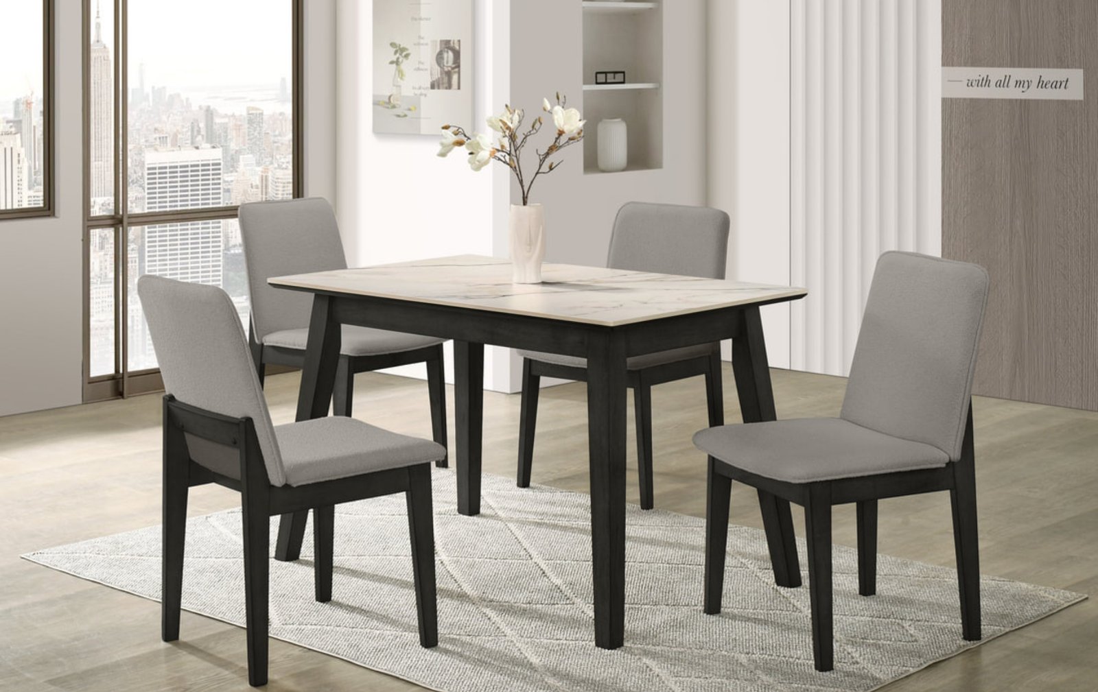 Alan 5-Piece Dining Set
