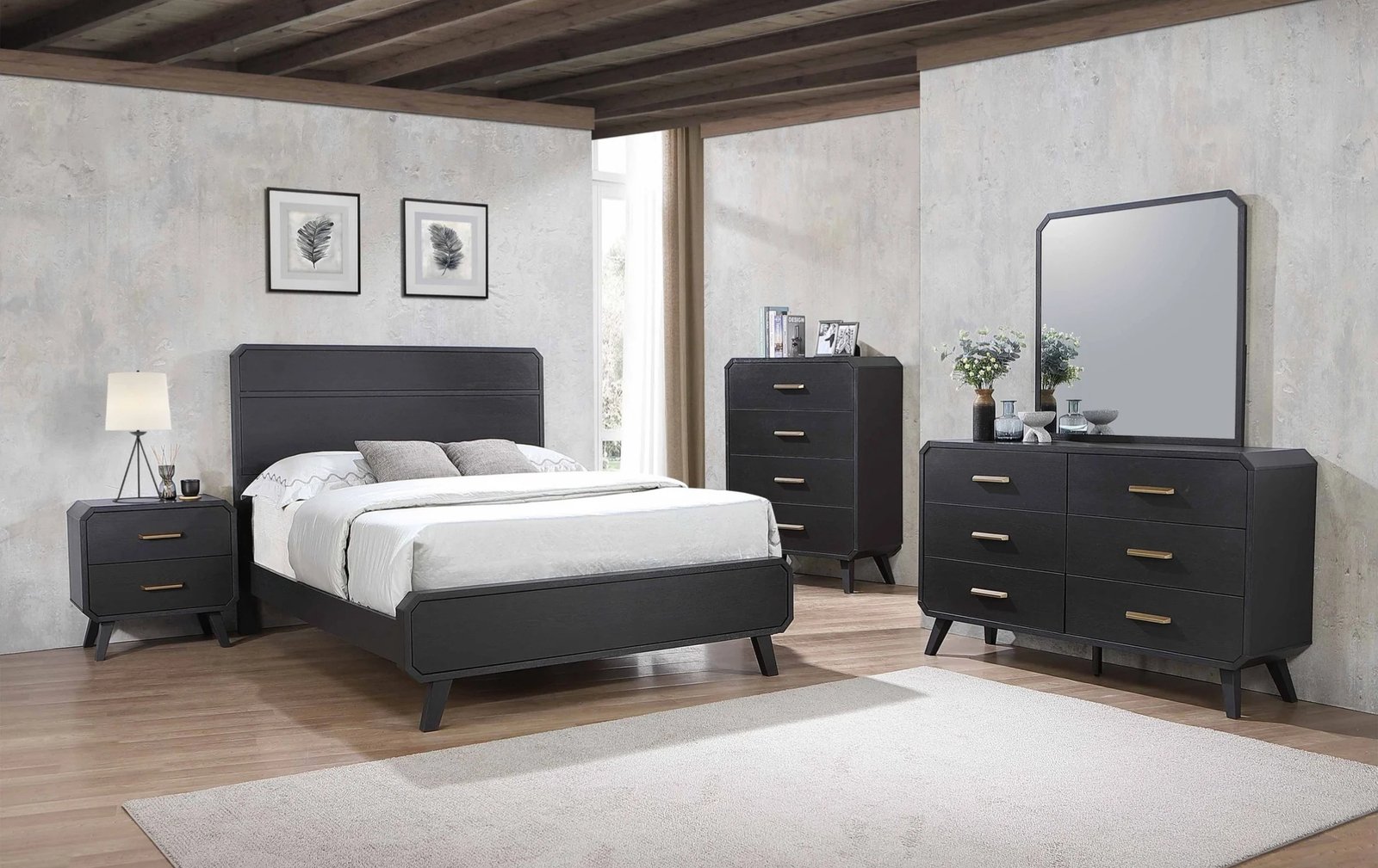 Titano Modern Queen Bedroom Set