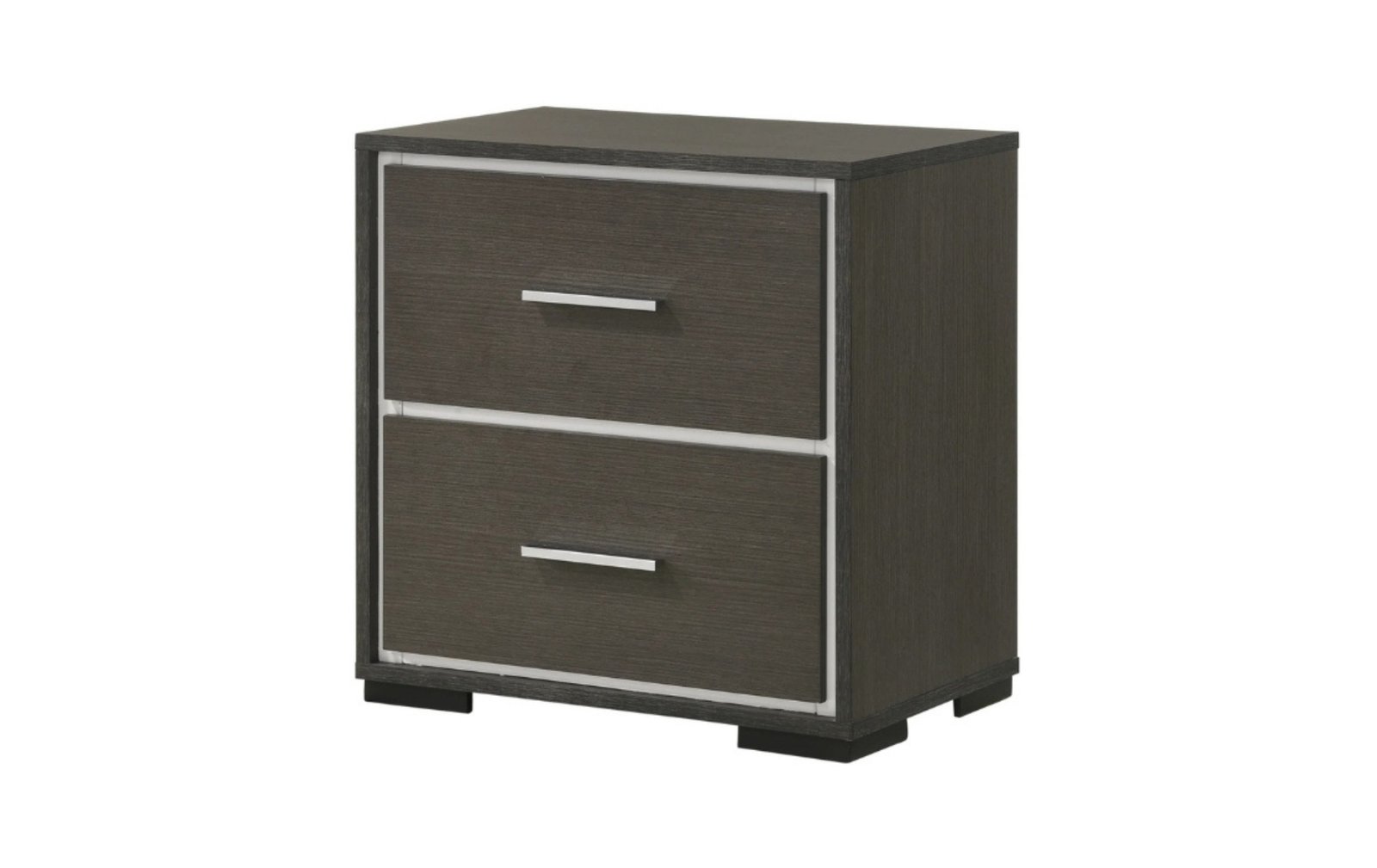 Sharpe Dark Gray Nightstand