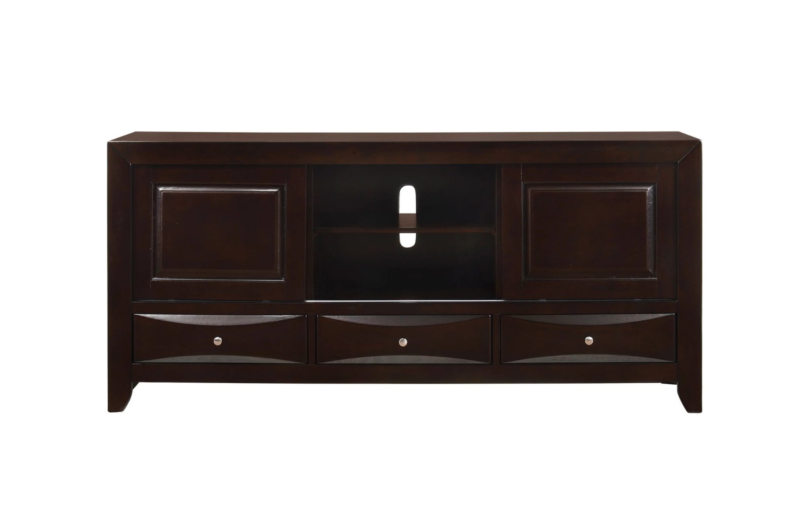 Emily Dark Cherry TV Stand