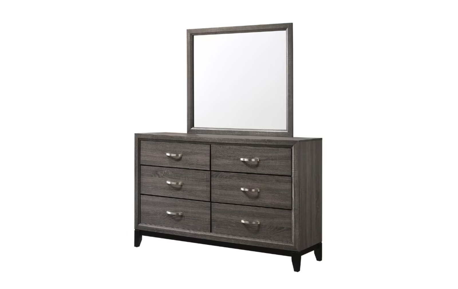 Akerson Gray Dresser & Mirror