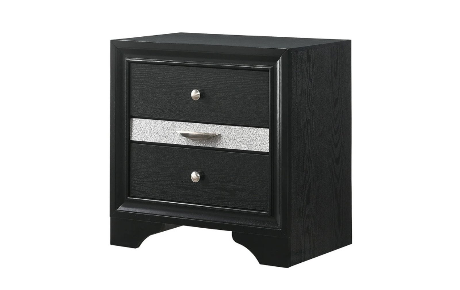 Regata Black Nightstand