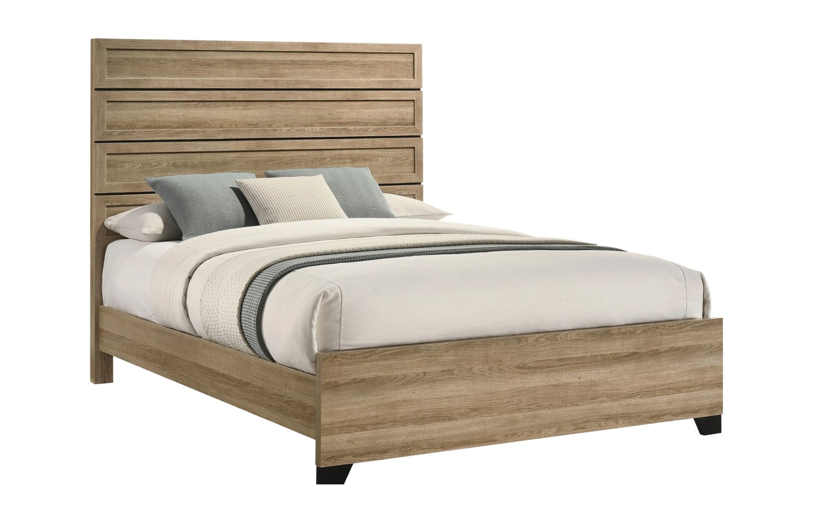 Jameson Queen Wood Panel Bed