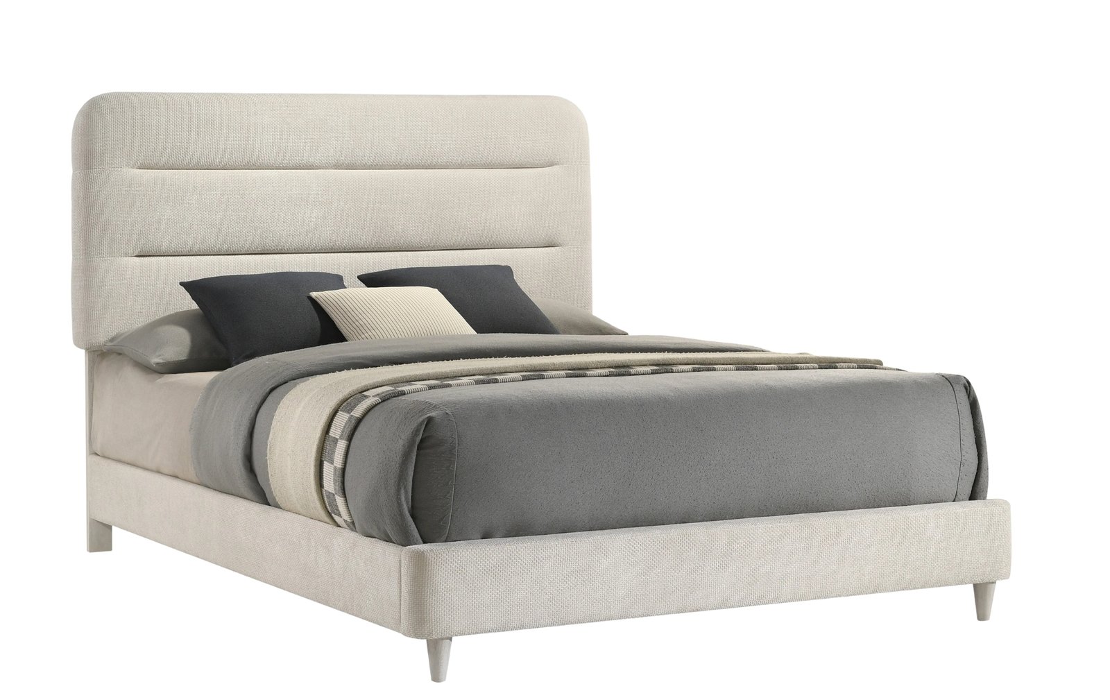 Nyomi Queen Upholstered Panel Bed