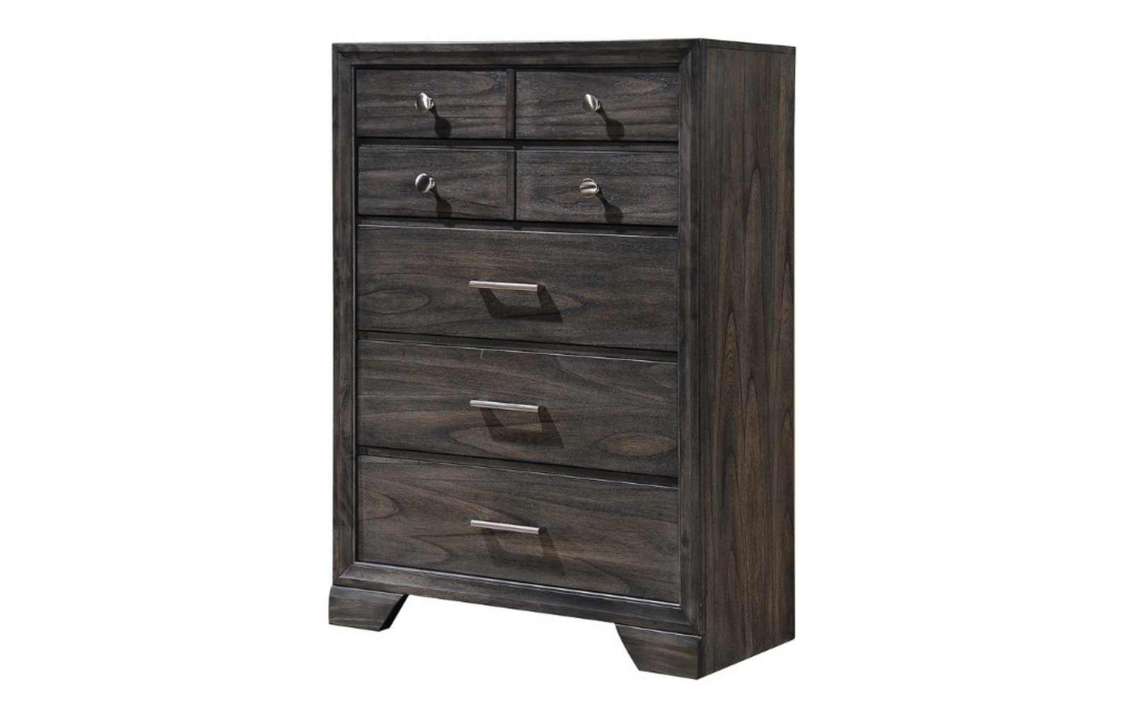 Jaymes Dark Wood 5-Drawer Chest