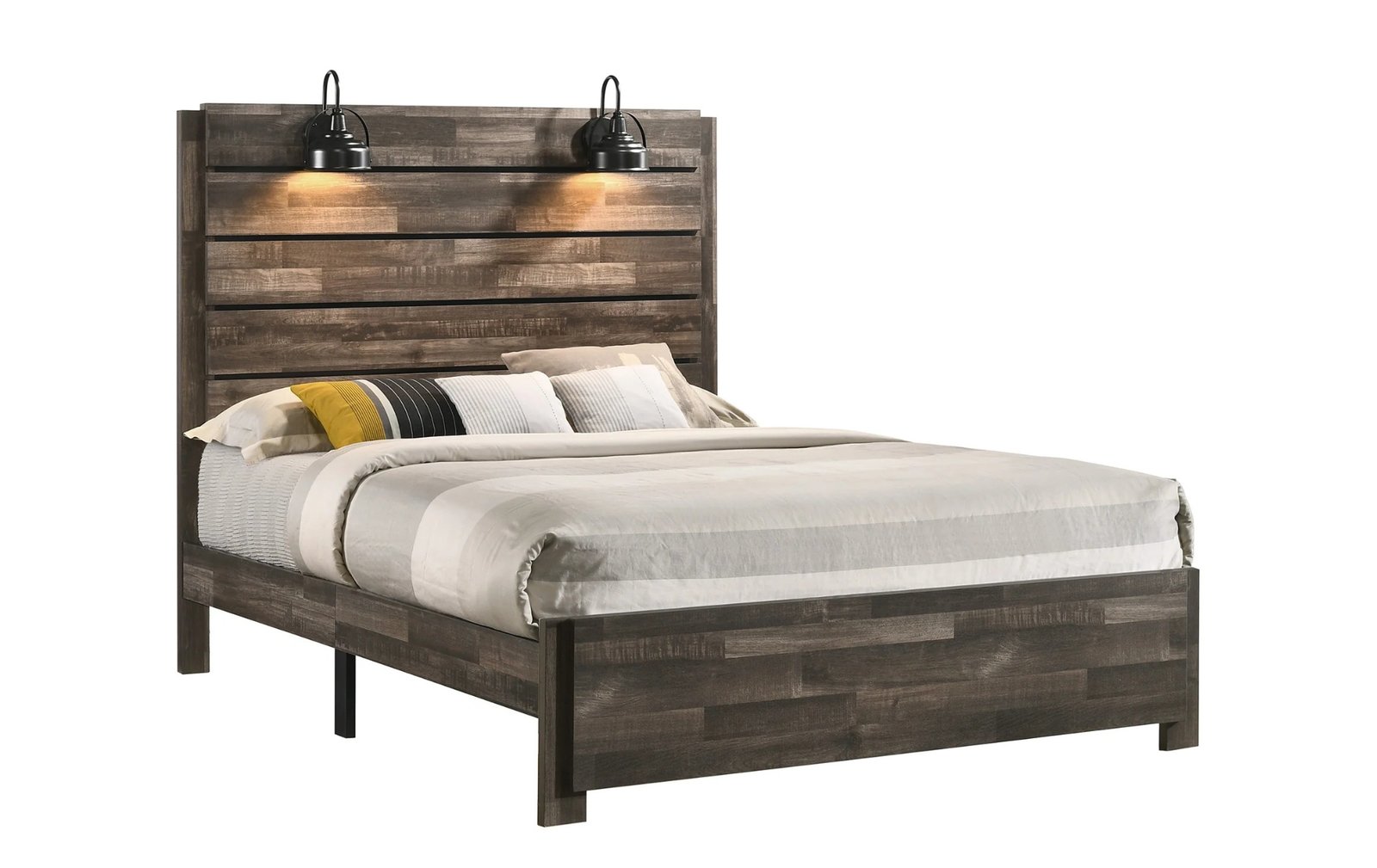 Jaymes King Storage Bed with Upholstered Headboard