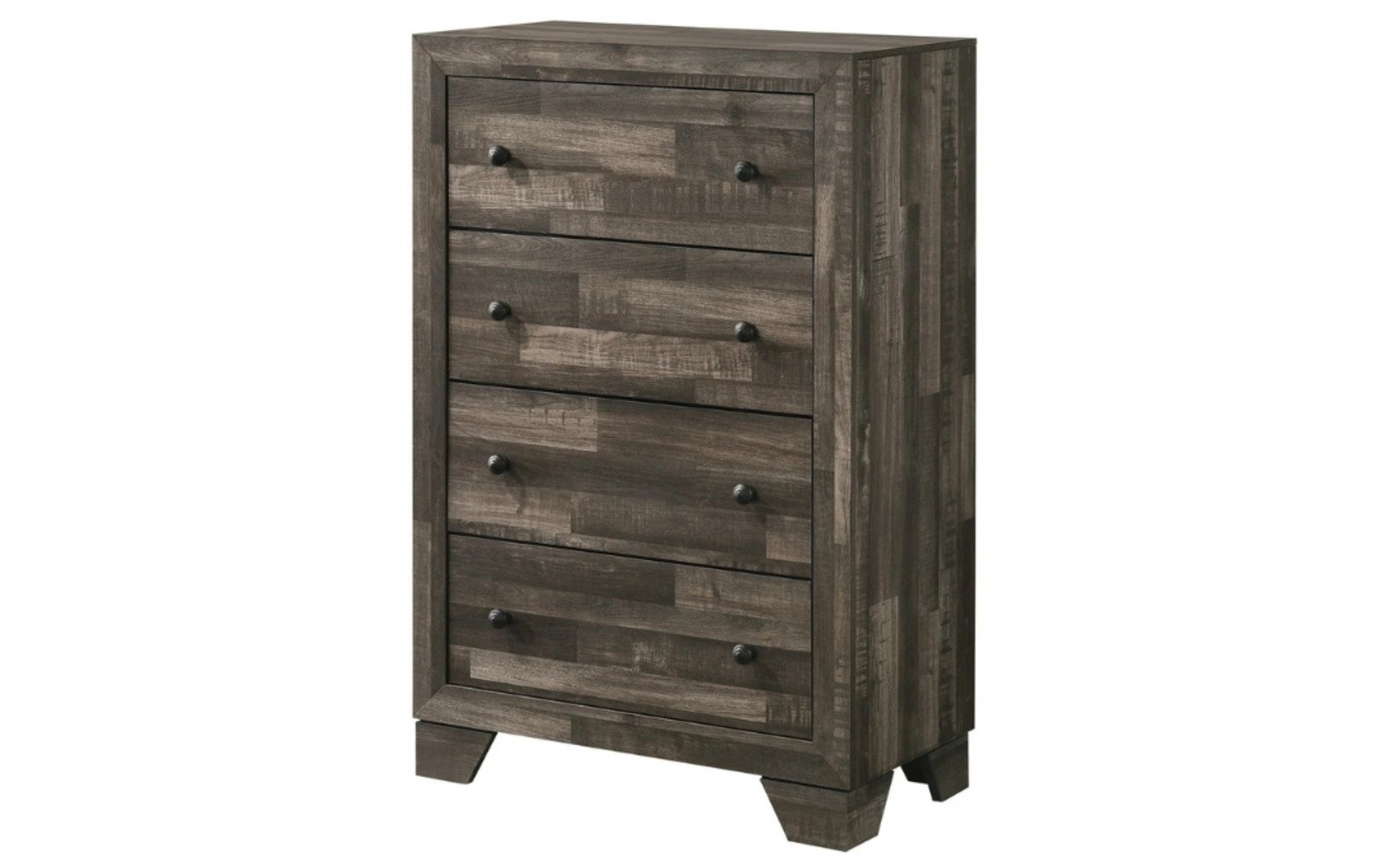 Atticus Rustic Weathered Wood 4-Drawer Chest