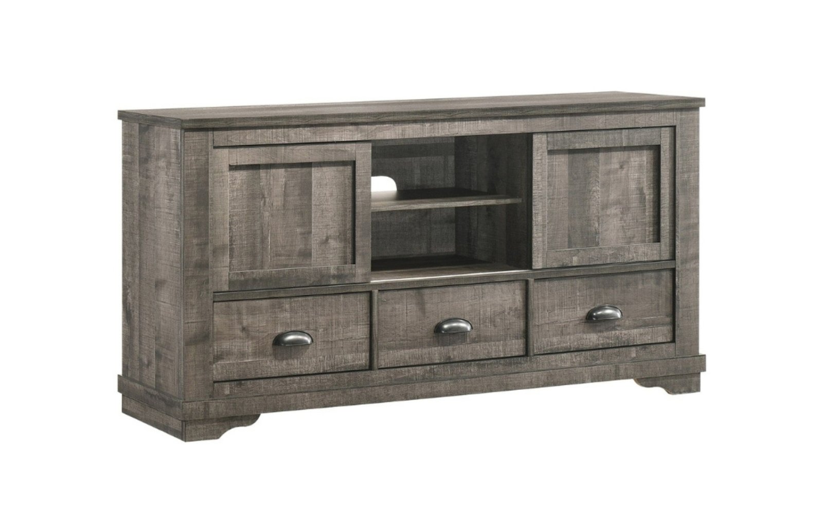Coralee Grey TV Stand