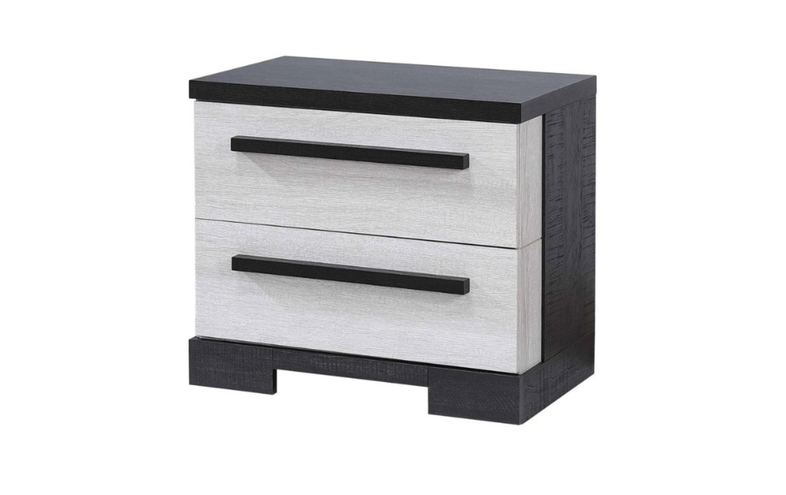 Remington White & Black Nightstand