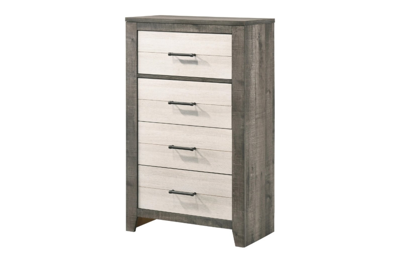 Rhett Two-Tone Rustic 4-Drawer Chest