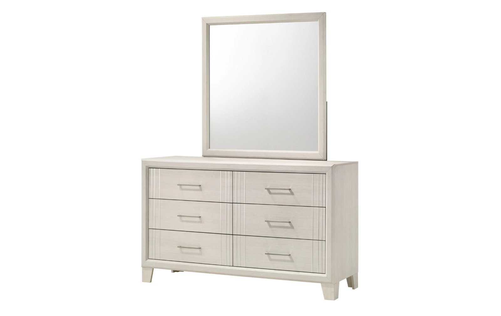 Charlie White Dresser & Mirror