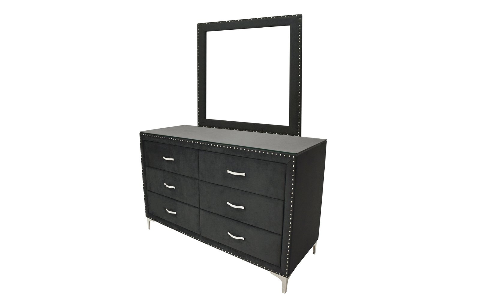 Lucinda Black Dresser & Mirror