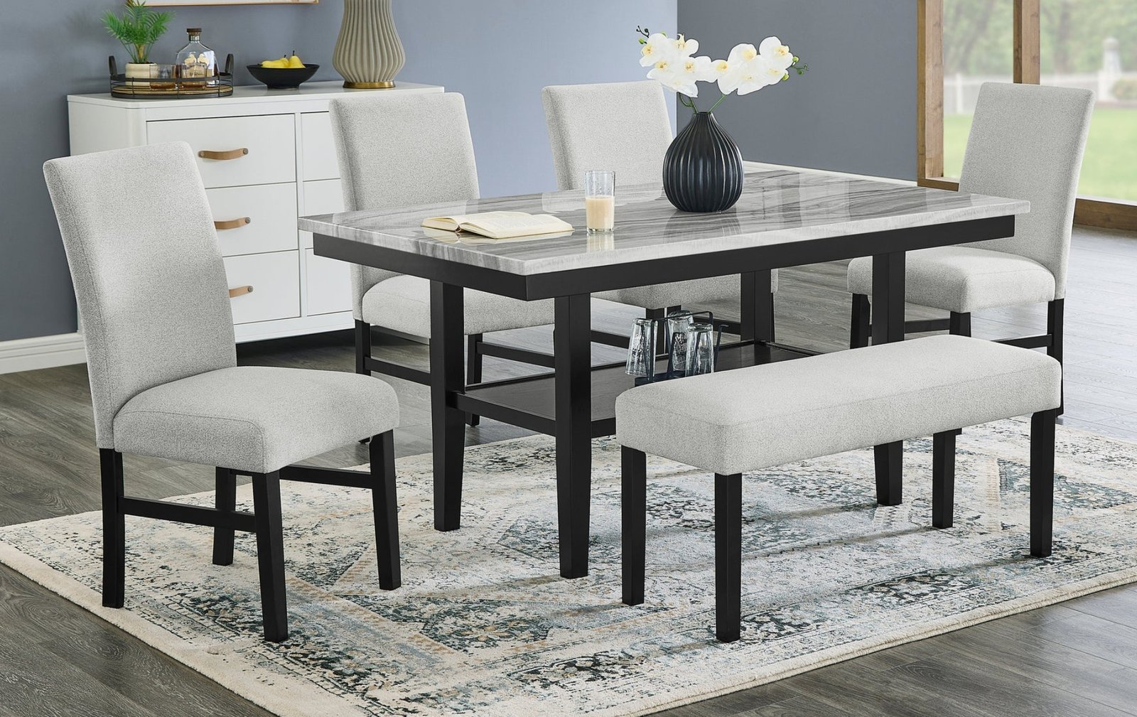 Marbelle 6-Piece Dining Set