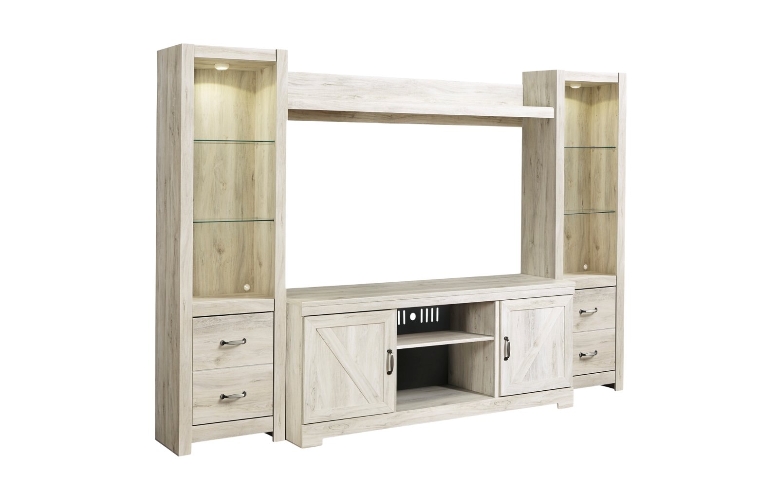 Bellaby 4pc Entertainment Center