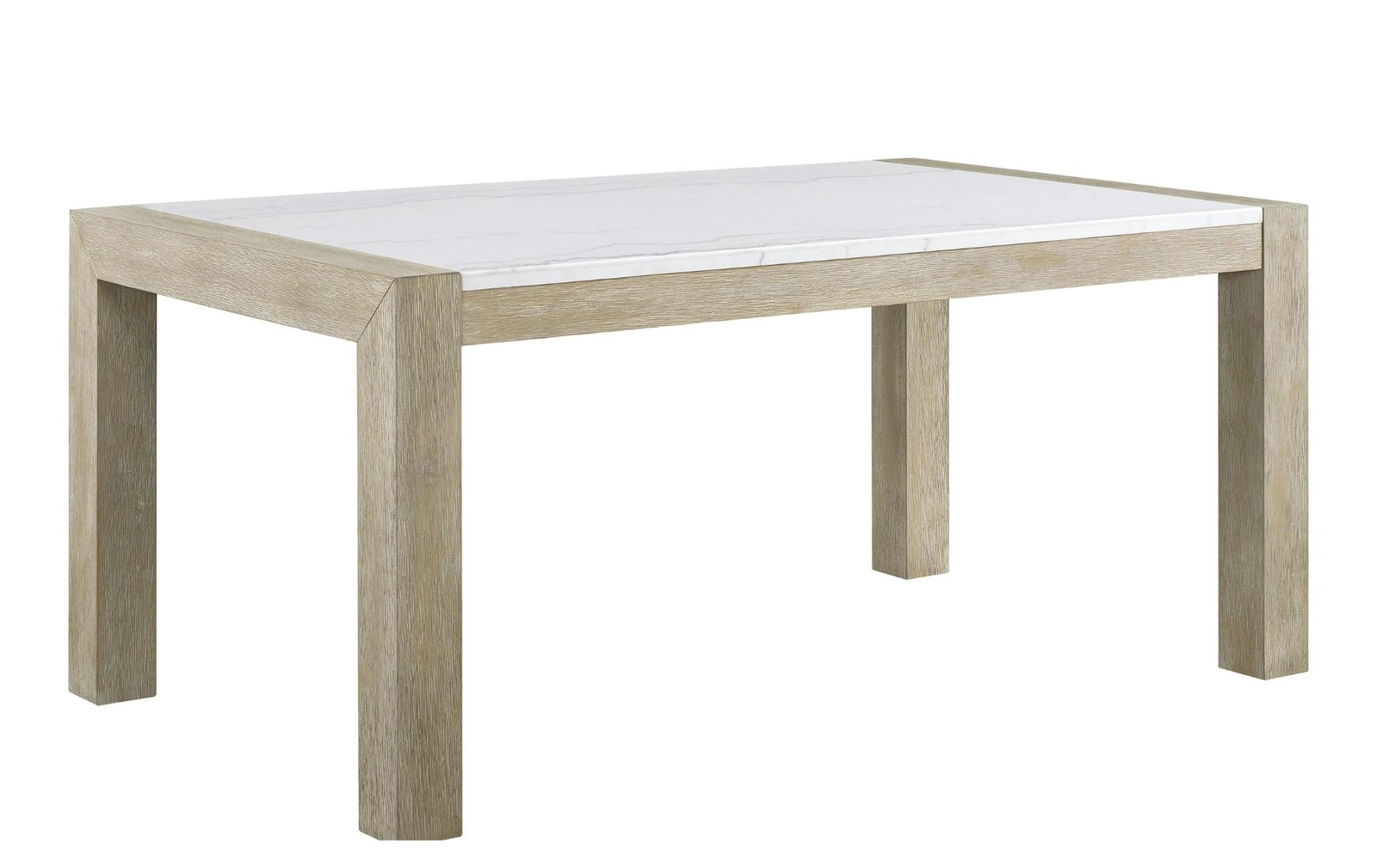 Hazel Real Marble Top Dining Table