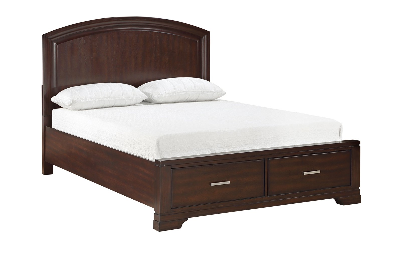 Hudson Dark Cherry Storage Full Bed