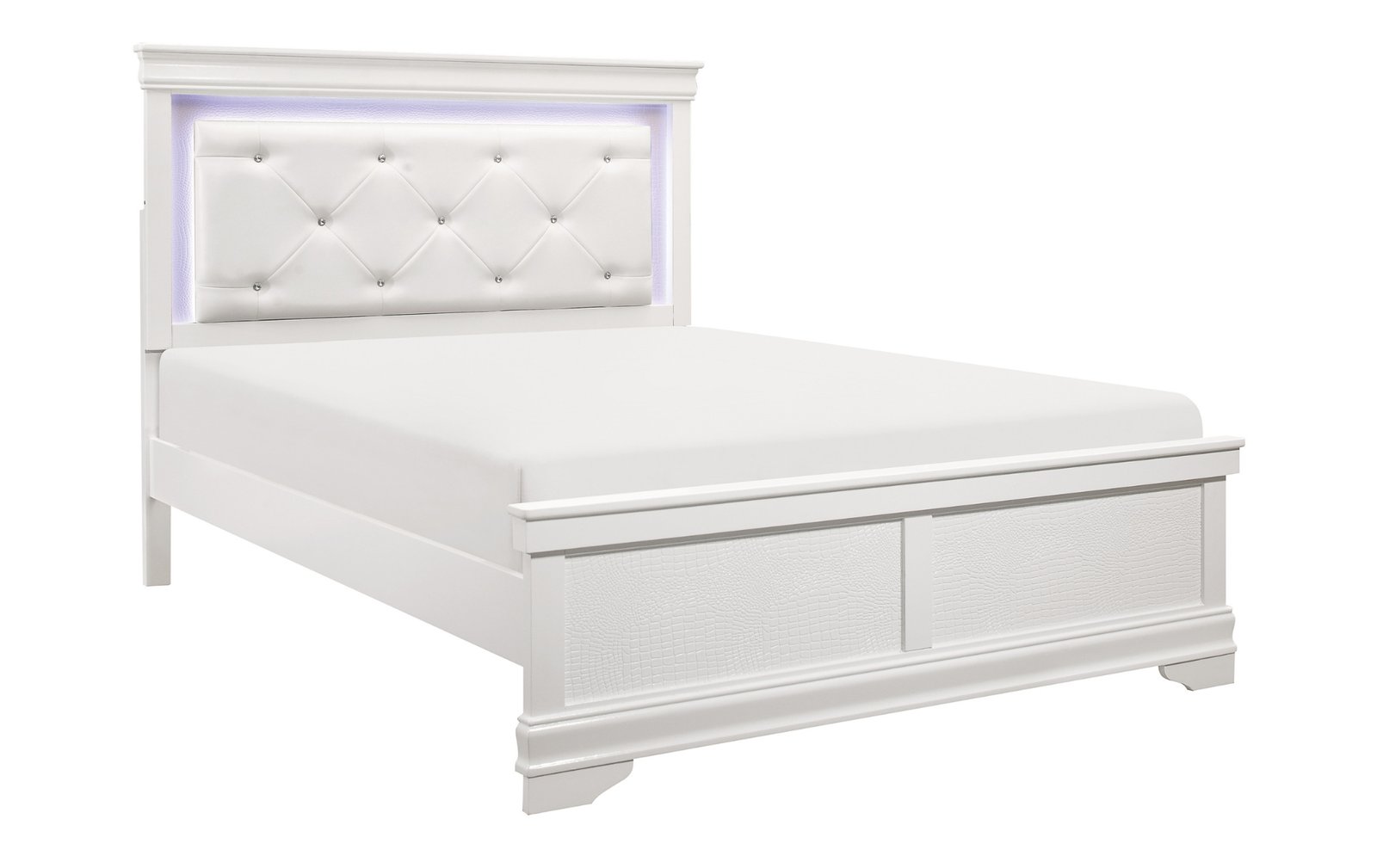 Lana White LED Full Bed