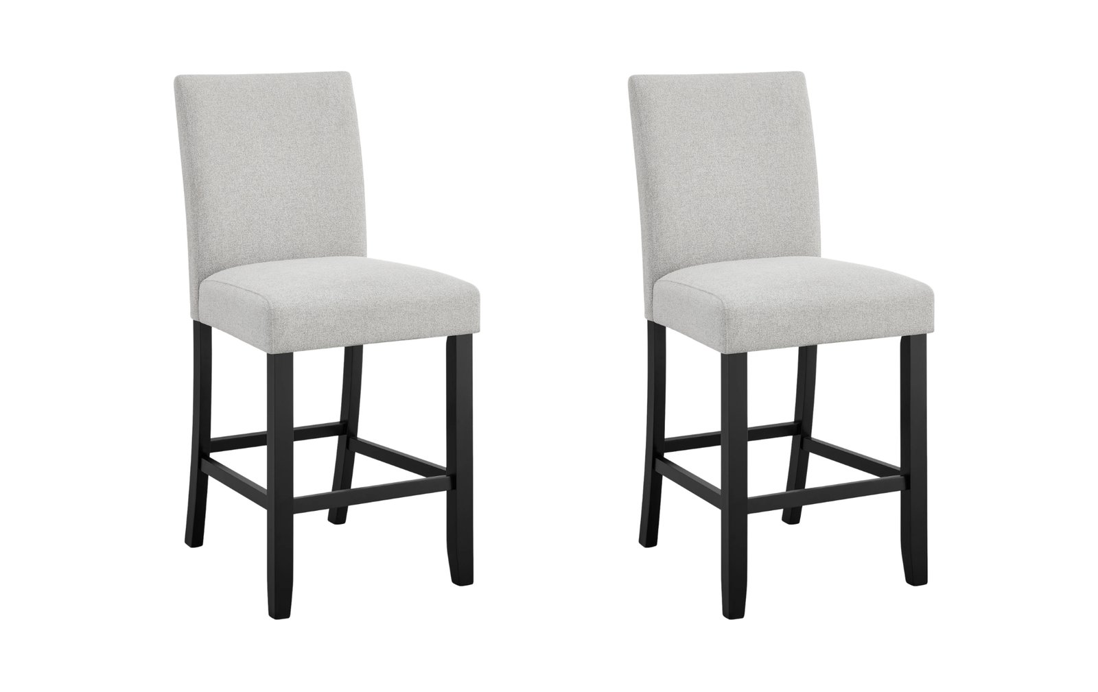 Parkside Light Gray Counter Height Dining Chair Set of 2