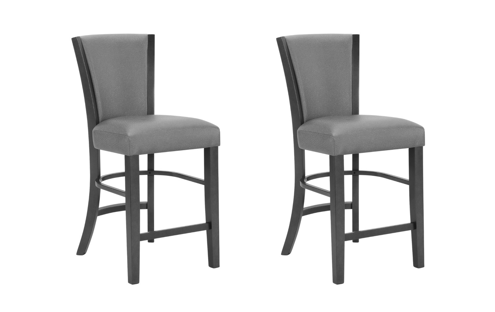 Camelia Gray Counter Height Dining Chair Set of 2