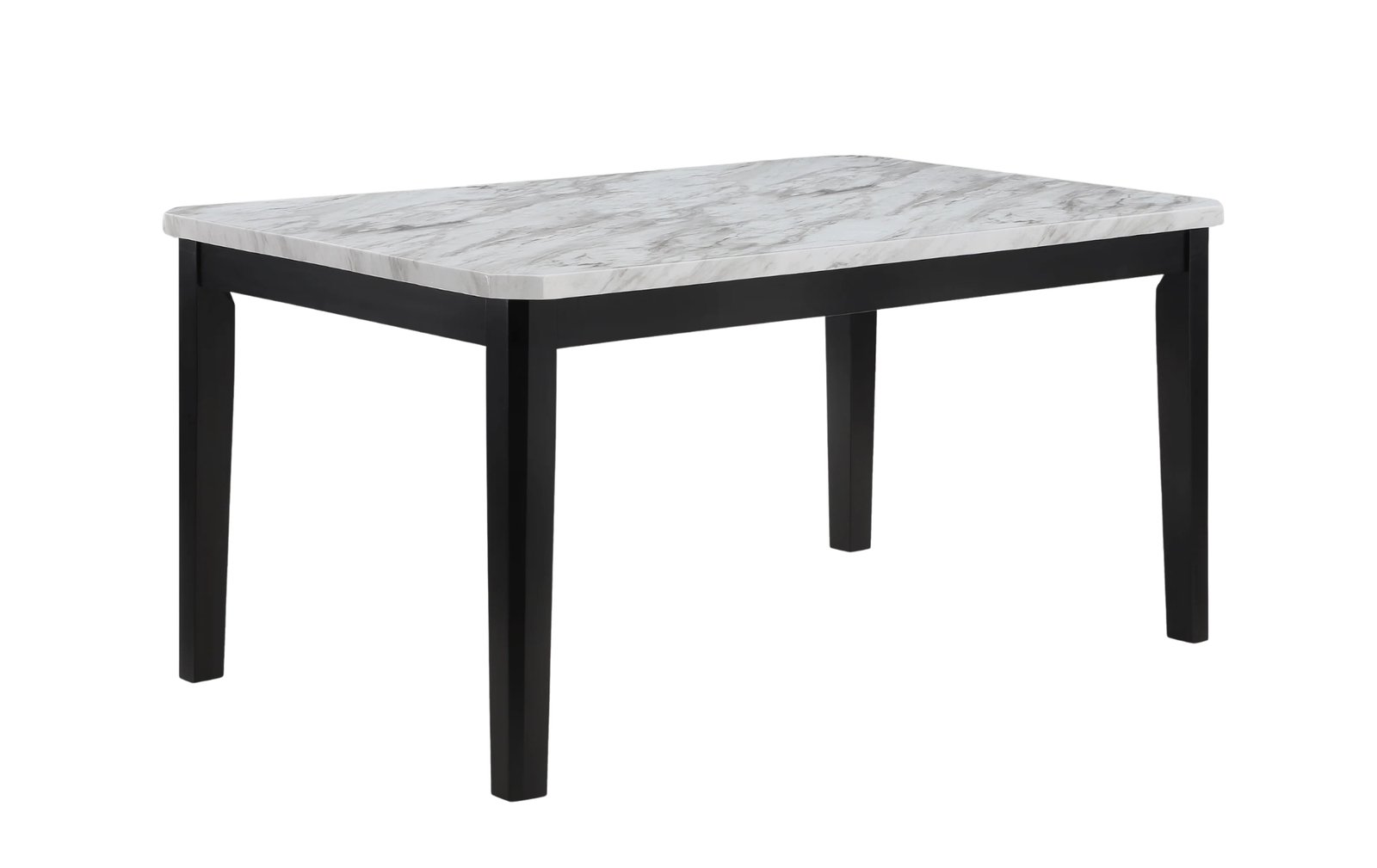 Pascal Faux Marble Rectangular Dining Table