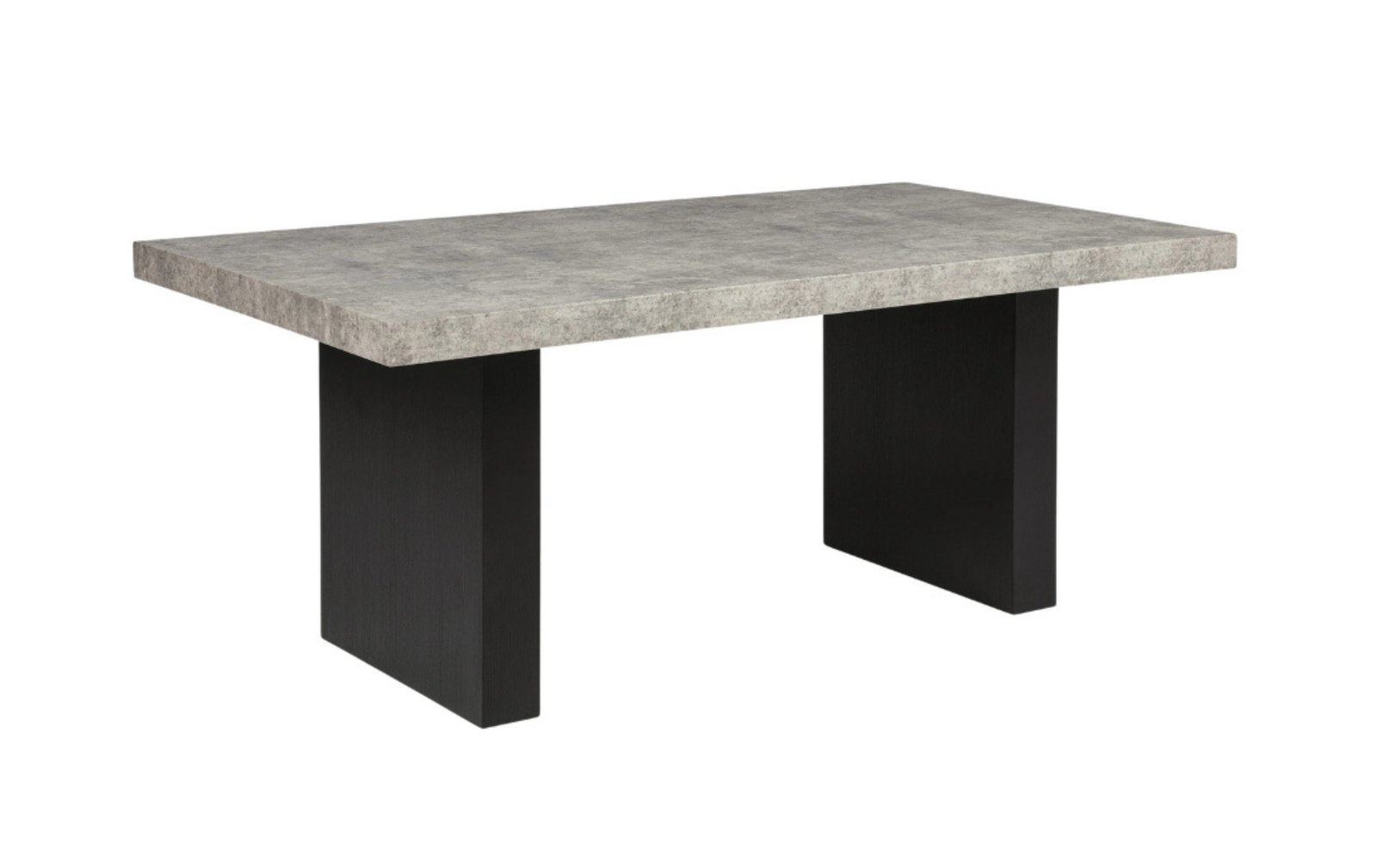 Sebastian Gray Concrete-Look Dining Table