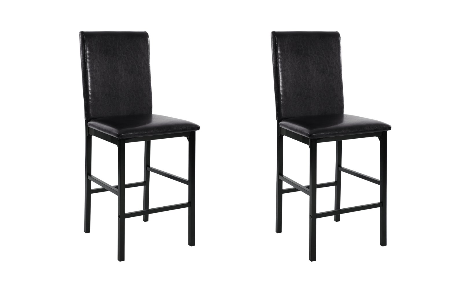 Tempe Black Counter Height Dining Chair Set of 2