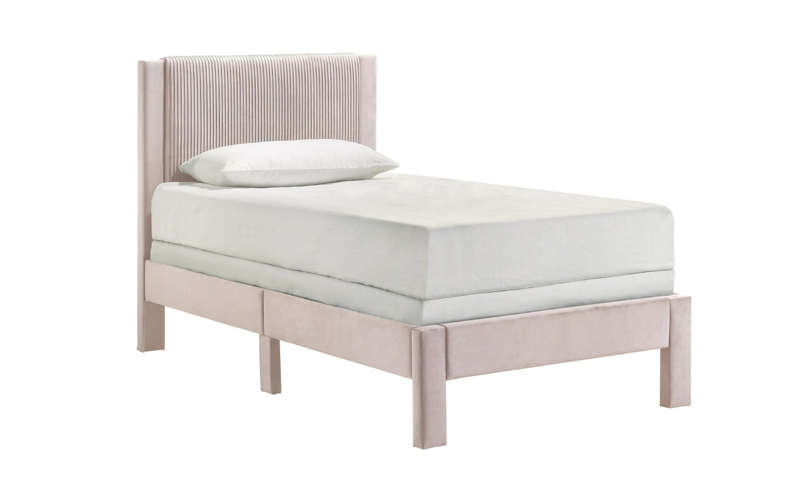 Lucia Pink Twin Bed