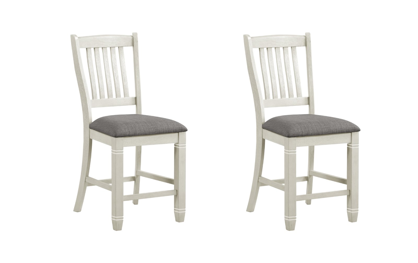 Granby White Counter Height Dining Chair Set of 2